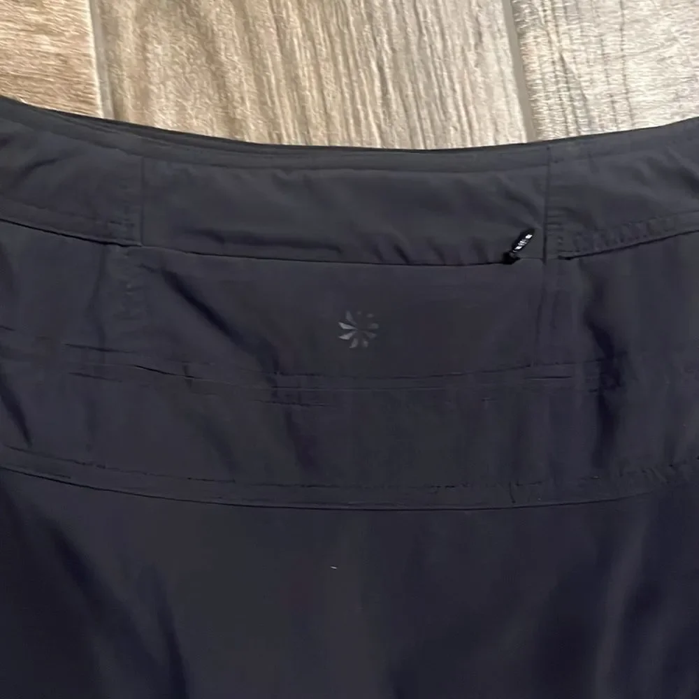 Athleta black skort